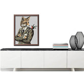 Painting by Numbers Funny Animals Fox in a suit